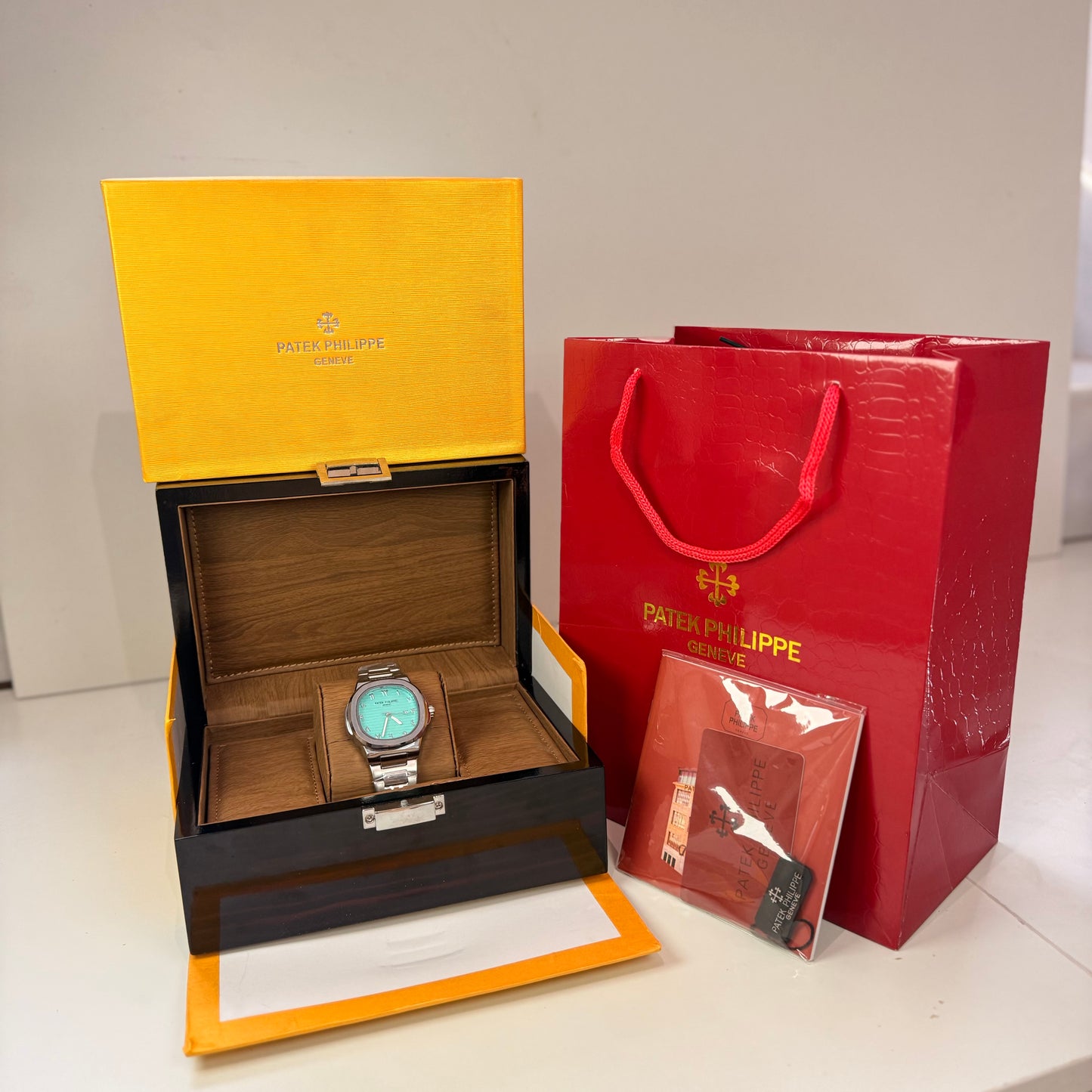 Patek Philippe Geneve Tiffany Blue Avec Coffret