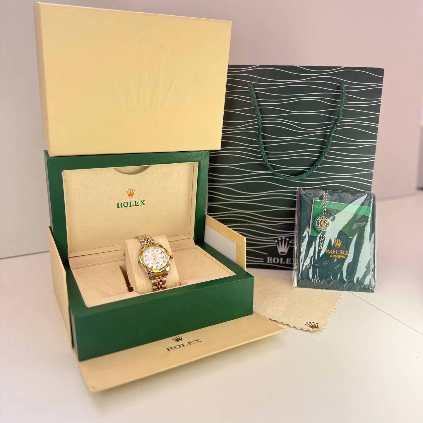 Rolex Datejust Two Tone Avec Coffret